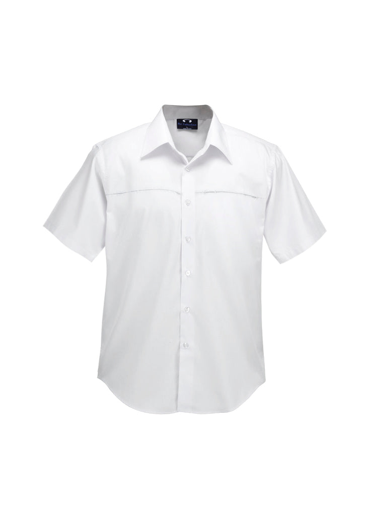 MENS PLAIN OASIS SHORT SLEEVE SHIRT Caps N More Embroidery